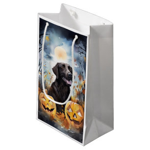 Halloween Nova Scotia With Pumpkins Scary Small Gift Bag