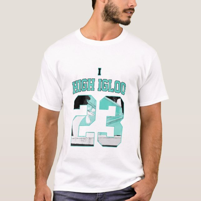 Halloween Number 23 Sneaker Match 1 Retro High Igl T-Shirt (Front)