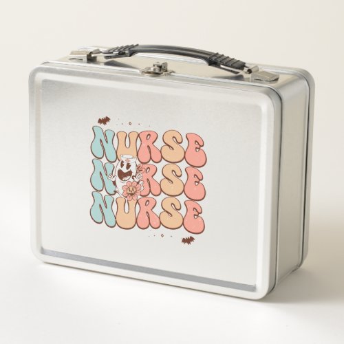 Halloween Nurse  5 Metal Lunch Box