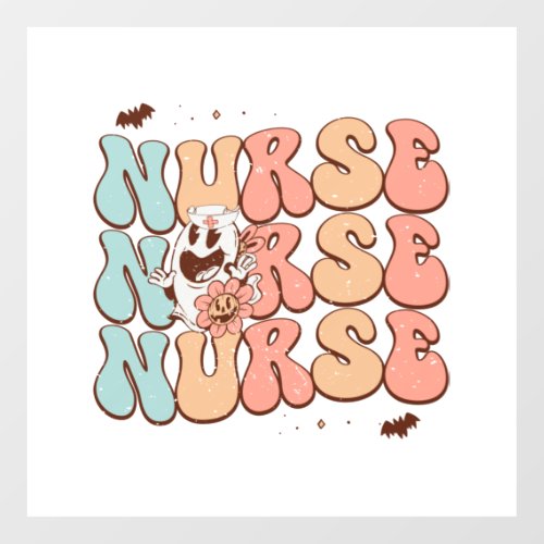 Halloween Nurse  5 Wall Decal