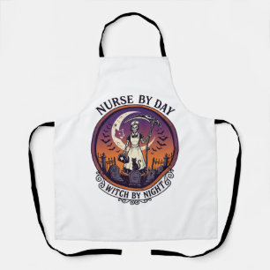 Halloween Nurse By Day_1 Apron