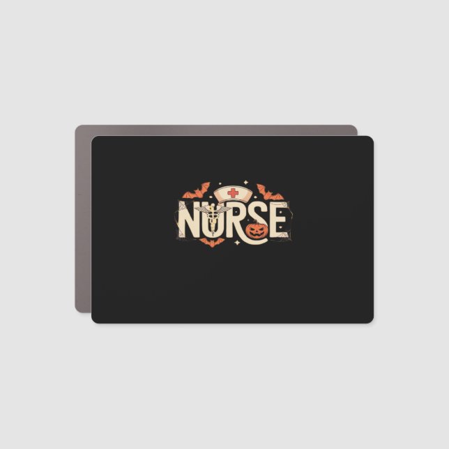 Halloween nurse Classic T-Shirt Car Magnet (Front)