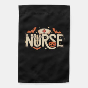 Halloween nurse Classic T-Shirt Garden Flag