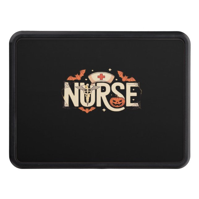 Halloween nurse Classic T-Shirt Hitch Cover (Front)