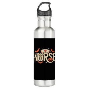 Halloween nurse Classic T-Shirt Stainless Steel Water Bottle