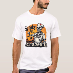 Halloween Nurse Design Oversized T-Shirt