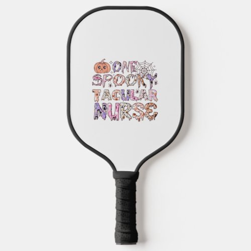 Halloween Nurse Fearless and Adorable 1 Pickleball Paddle