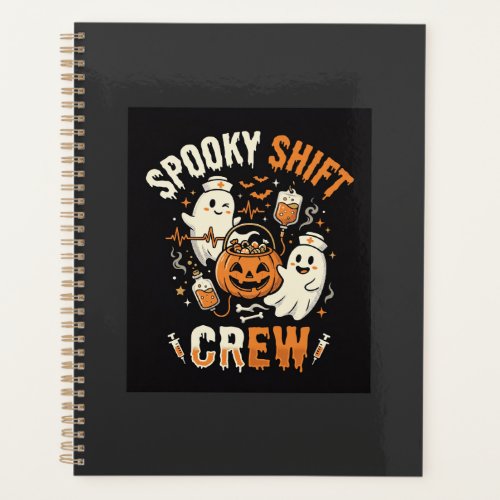 Halloween Nurse Ghost Squad Planner
