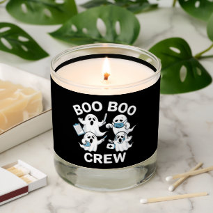 Halloween Nurse Gift Boo Boo Crew Nurse Scented Candle