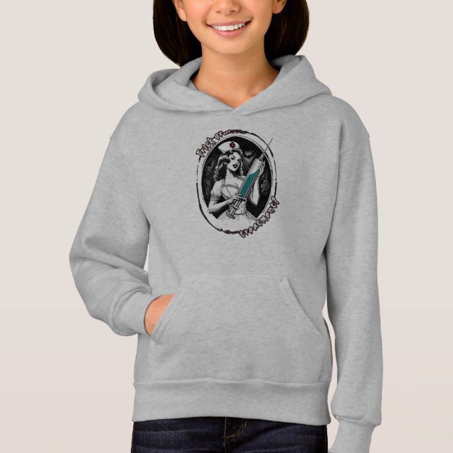 Halloween Nurse Hoodie (Front)