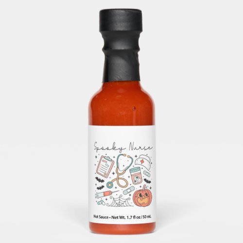 Halloween Nurse illustration spooky nurse script   Hot Sauces