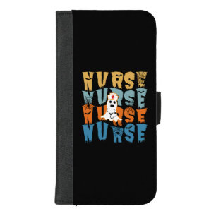 HALLOWEEN NURSE iPhone 8/7 PLUS WALLET CASE