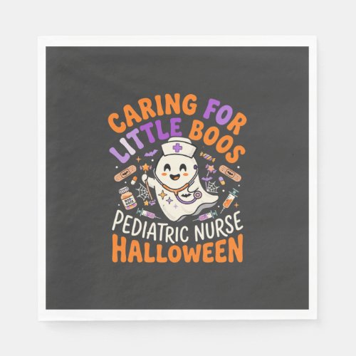 Halloween Nurse Little Boos Napkins