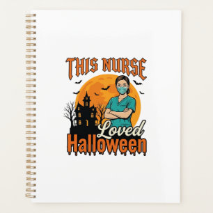Halloween Nurse Loved Halloween Vintage Spooky_1 Planner