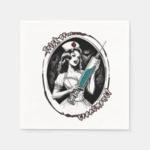Halloween Nurse Napkins