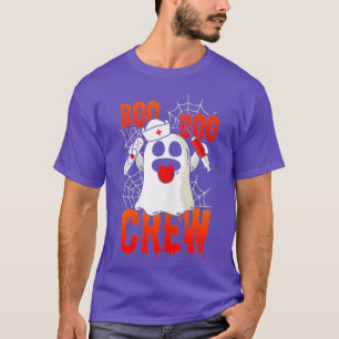 Halloween Nurse Practitioner Boo Crew,Nurse Hallow T-Shirt