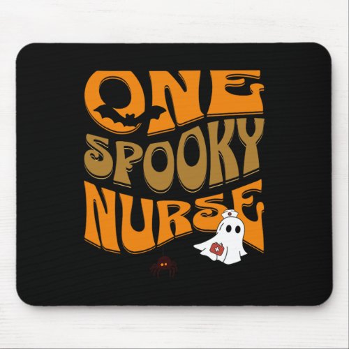 Halloween Nurse Product Funny Scary Creepy Ghost C Mouse Pad