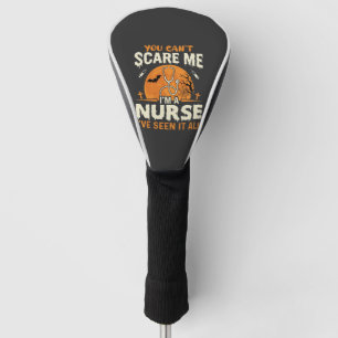 Halloween Nurse Scare Me Golf Head Cover