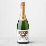 Halloween Nurse Scary Coquette Bow Classic T-Shirt Sparkling Wine Label