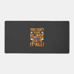 Halloween Nurse Seen It All Design_1 Desk Mat