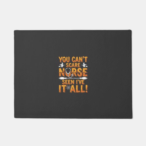 Halloween Nurse Seen It All Design_1 Doormat