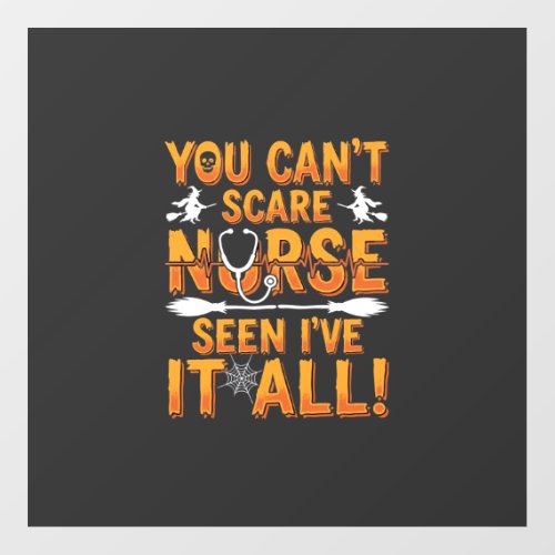 Halloween Nurse Seen It All Design_1 Floor Decals