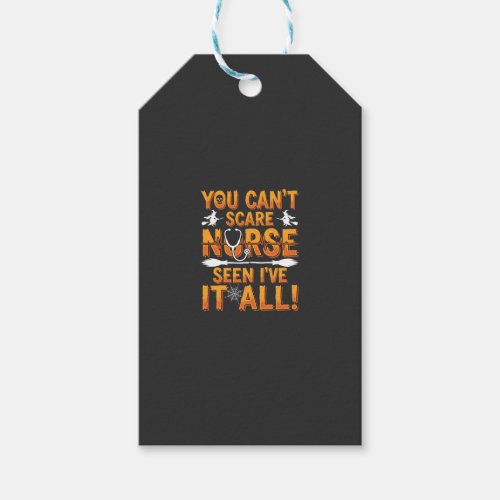 Halloween Nurse Seen It All Design_1 Gift Tags