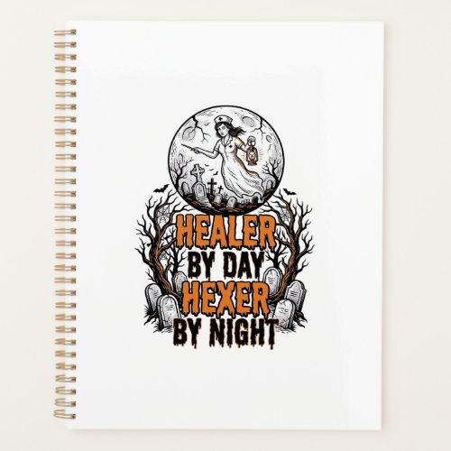 Halloween Nurse Shirt Vintage Engraving Spooky Nur Planner