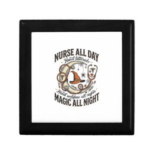 Halloween Nurse Shirt Witchy Medical Night Shift_1 Gift Box