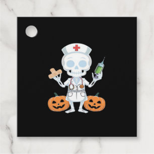 Halloween Nurse Skeleton Essential T-Shirt Favor Tags