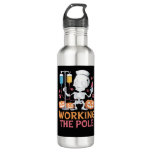 Halloween Nurse Skeleton Funny Joke Essential T-Sh Stainless Steel Water Bottle