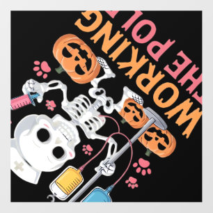 Halloween Nurse Skeleton Funny Joke Essential T-Sh Wall Decal
