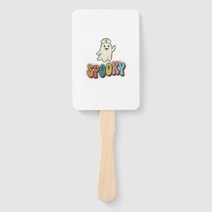 Halloween Nurse Spooky Ghost Retro Funny_1 Hand Fan