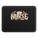 Halloween Nurse Typography � Spooky Medical Design Hitch Cover