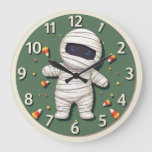 Halloween Nursery: Lil&#39; Monster Wall Clock
