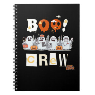 Halloween Nurses Boo Crew Classic T-Shirt Notebook