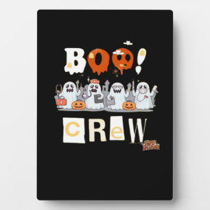 Halloween Nurses Boo Crew Classic T-Shirt Plaque