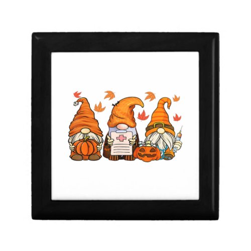 Halloween Nurses Gnomes   Gift Box