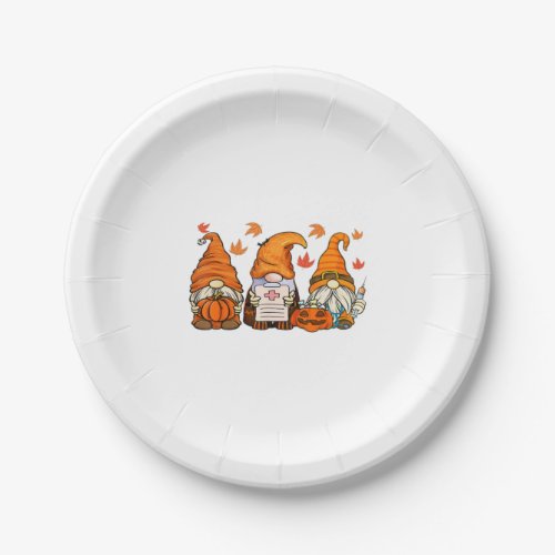 Halloween Nurses Gnomes   Paper Plates