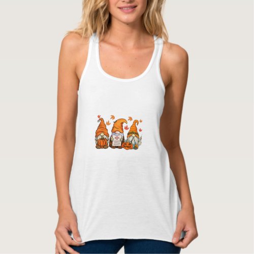 Halloween Nurses Gnomes   Tank Top