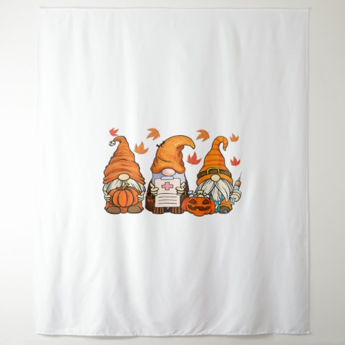Halloween Nurses Gnomes   Tapestry