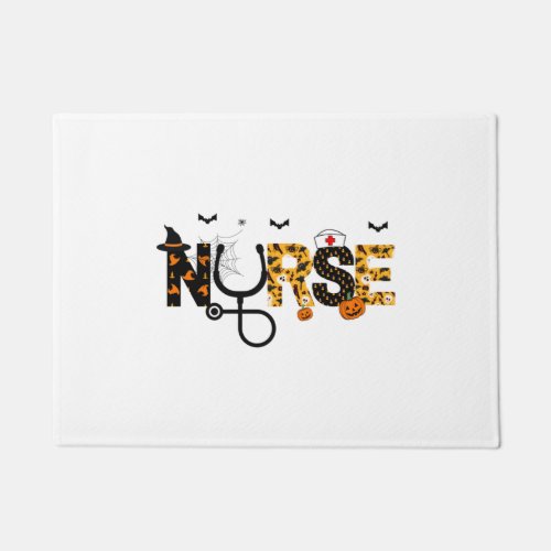 Halloween Nursing   Doormat