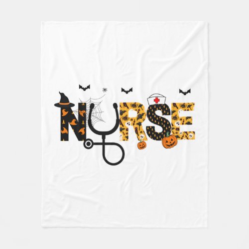Halloween Nursing   Fleece Blanket