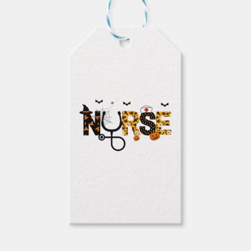 Halloween Nursing   Gift Tags