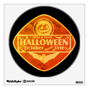 Halloween Oct 31st Wall Decal