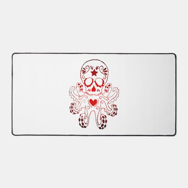 Halloween Octo Desk Mat (Front)