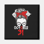 Halloween October 31 Mom Mother Spider Web  Magnet