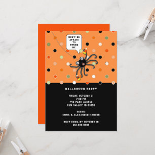 Halloween October Open House Invitation