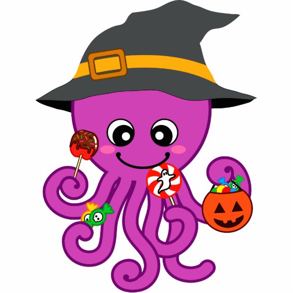 halloween mood octopus