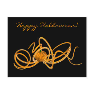 Halloween Octopus Postcard